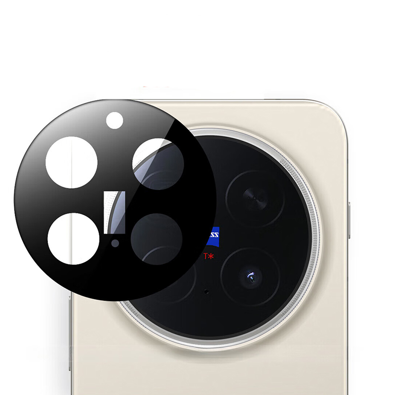 Photography Vivo X300 Pro - Vivo X300 Pro用3Dカメラレンズカバーケース、背面強化ガラスカメラプロテクター、Vivo X300 X300Pro用レンズリングフィルムカバー