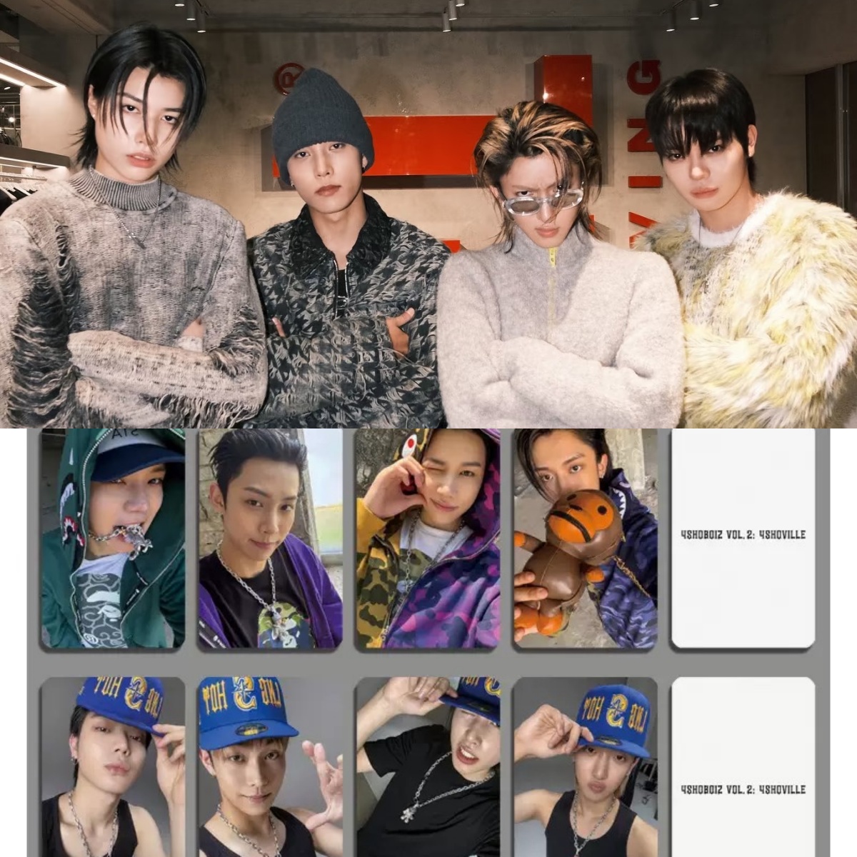 Photography Portfolio - 4 個 Kpop ホットボーイグループ LNGSHOT 新アルバム「4SHOVILLE」HD