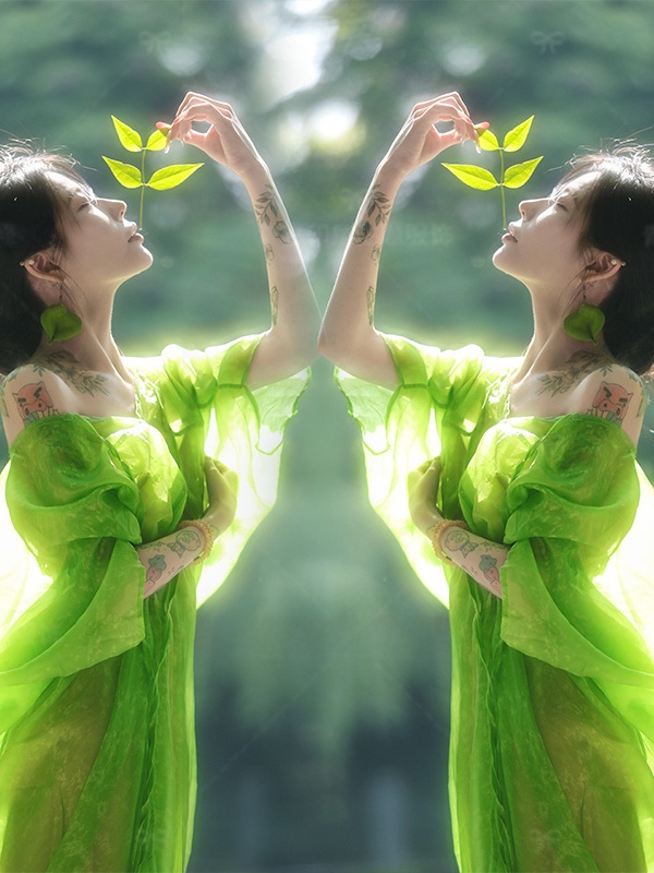 Photography Zen - 中国禅スタイルのポートレートドレス写真スタジオ新着エレガントな個人写真撮影衣装ステージパフォーマンスウェア