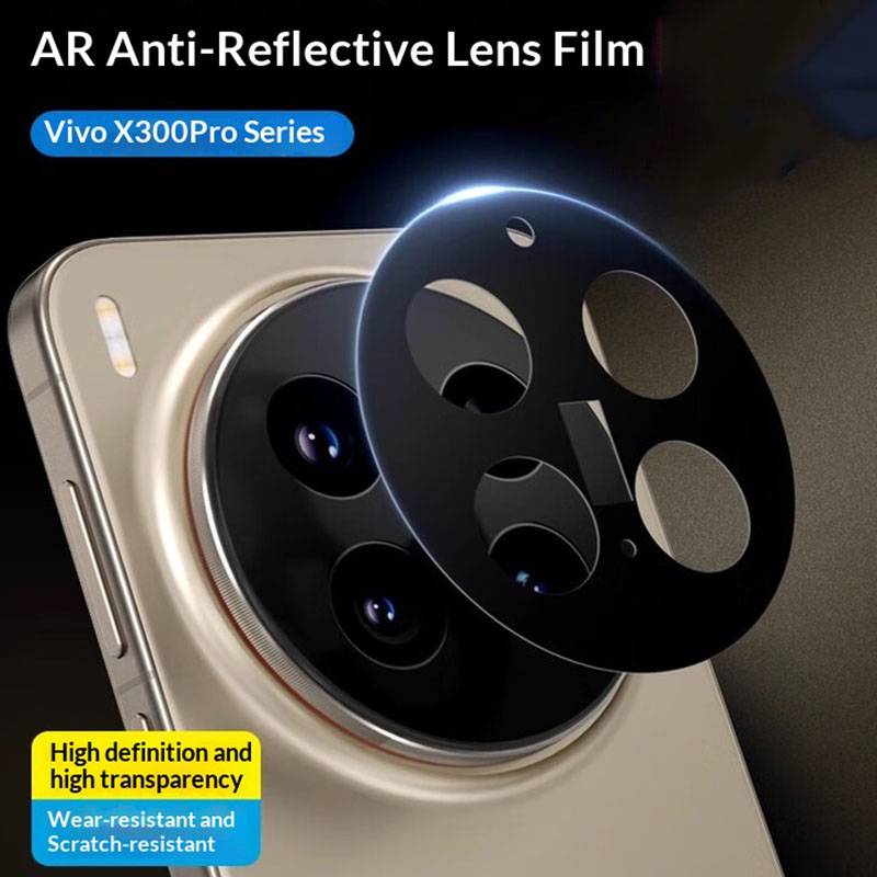 Photography Vivo X300 Pro - vivo X300 Pro用3Dカメラレンズプロテクター ブラック背面フルカメラスクリーンプロテクター レンズ強化ガラス vivo