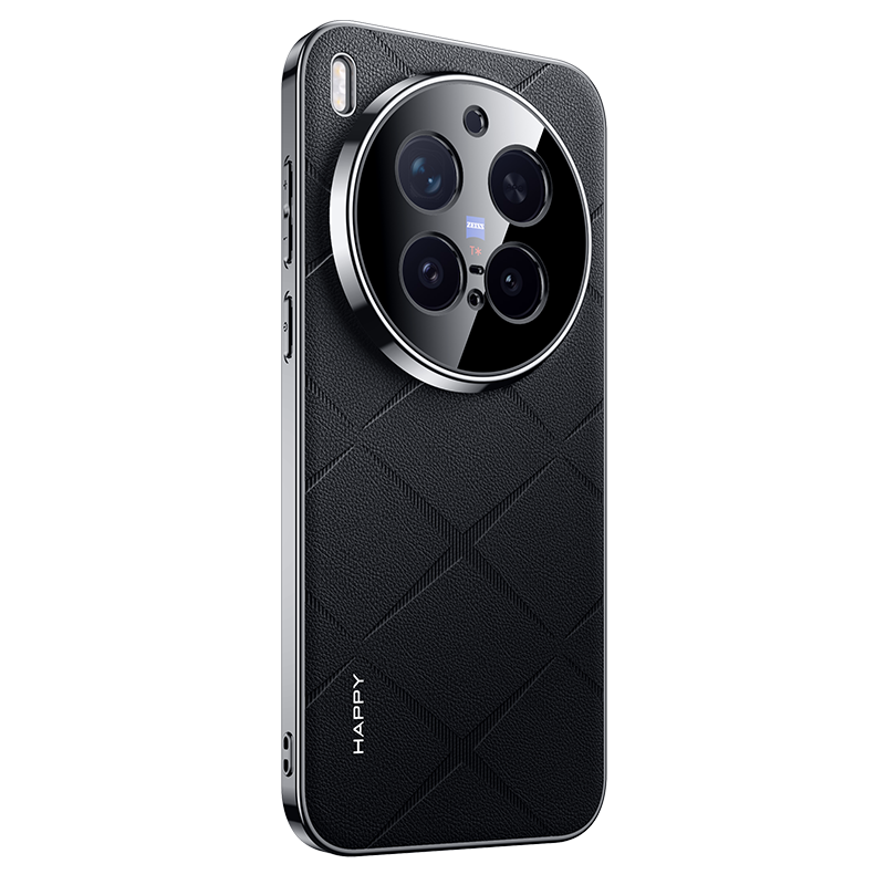 Photography Vivo X300 Pro - 革の質感の電話カバー vivo X300 ウルトラ X300S メッキカメラレンズ保護耐衝撃ケース