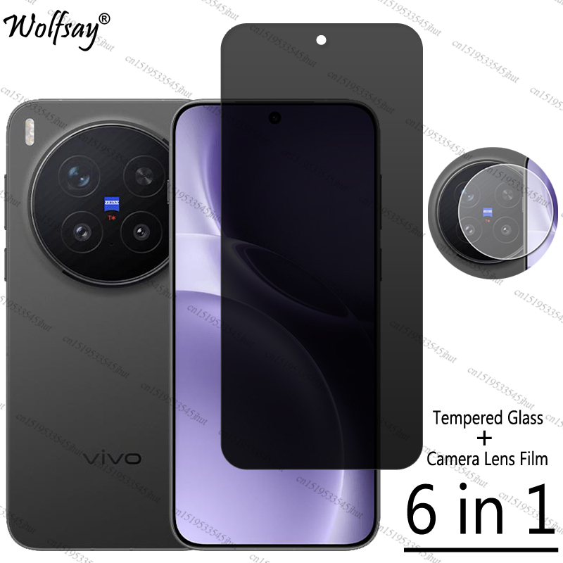 Photography Vivo X300 Pro - Vivo X300 Pro用プライバシー保護フィルム、覗き見防止強化ガラス、Vivo X300 Proカメラレンズフィルムガラス、Vivo X300