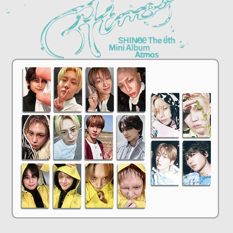 Photography Portfolio - 4 ピース/セットアイドル SHINEE 新アルバム Atmos ロモカードポストカード