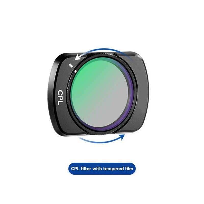 Nd Filter Set - AA08-磁気効果フィルターセット 磁気限定ストップ調整可能なNDフィルター HDマルチコーティング光学ガラス付き