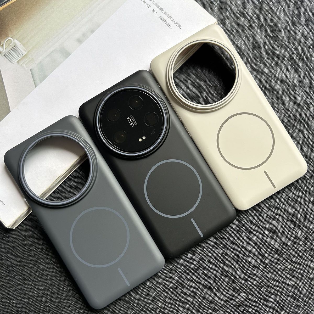Photography Xiaomi 14 Ultra - Xiaomi Mi 14,pro,ultra用の薄い磁気ケース,ワイヤレス充電付きのハード保護ケース