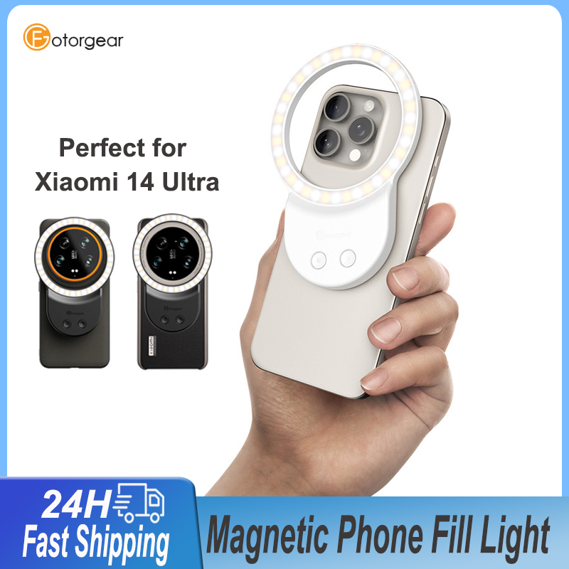 Photography Xiaomi 14 Ultra - Fotorgear 磁気補助光 iPhone 12 13 14