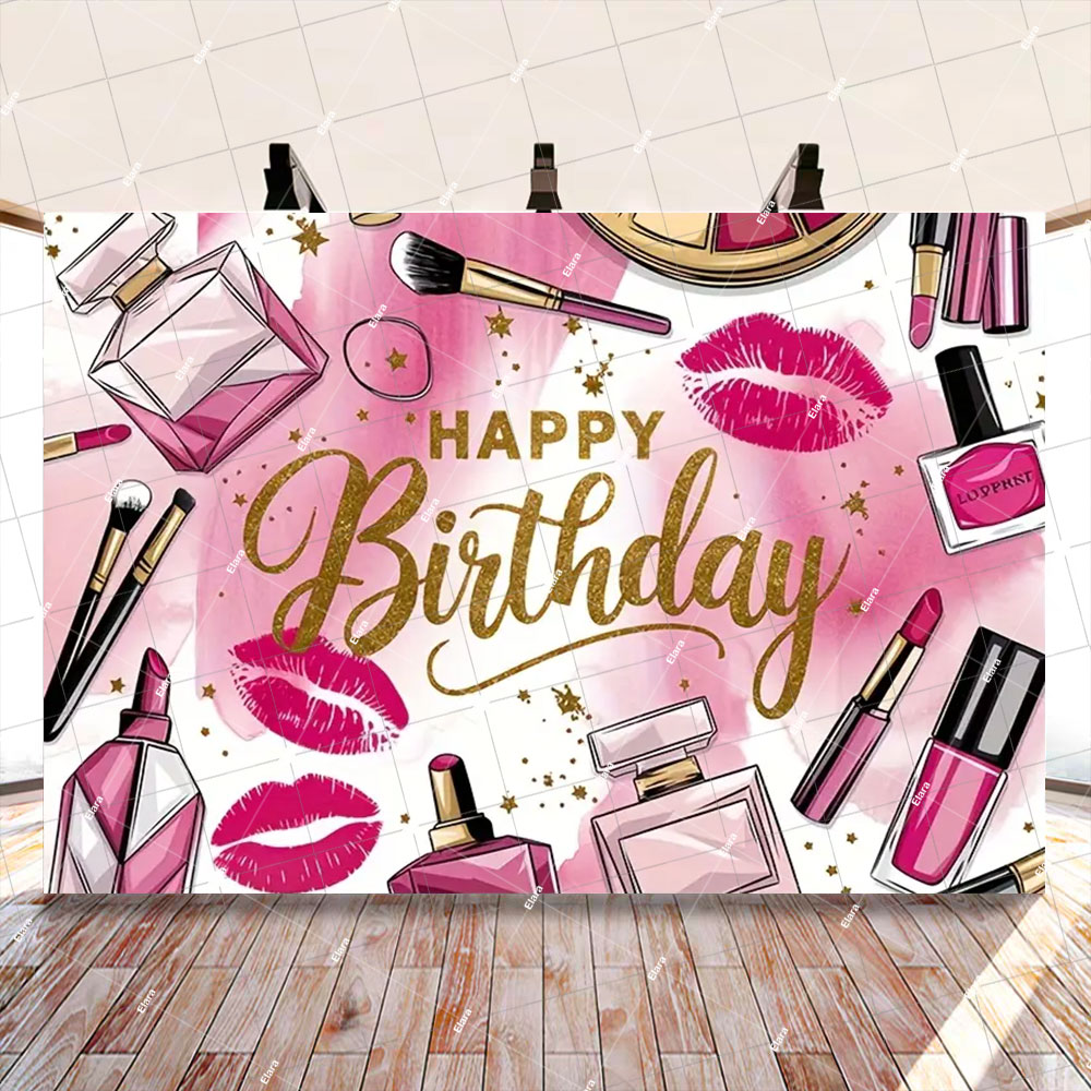    ピンクレディースパースパ誕生日パーティーコスメティッ - Photography Composition のレビューと価格