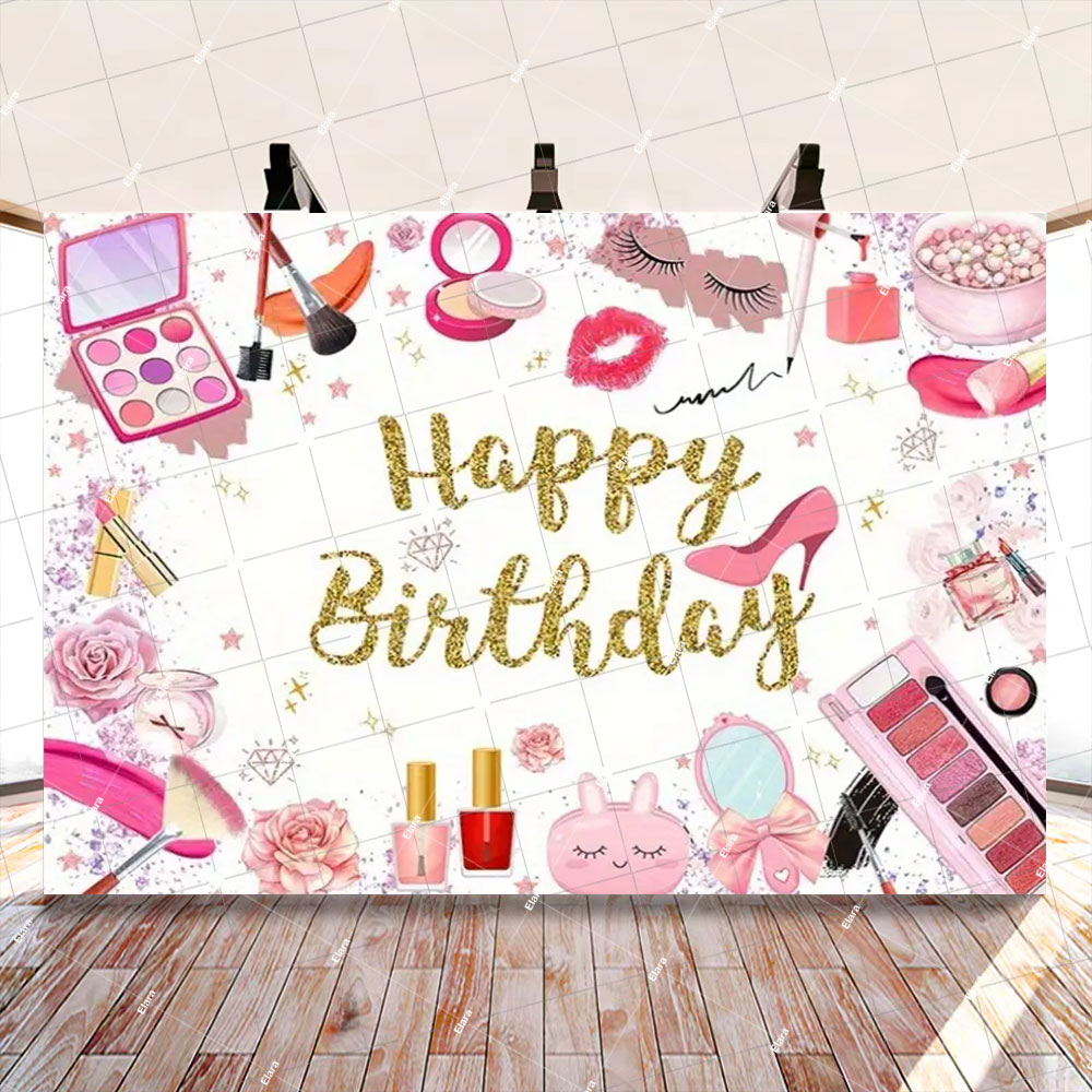    ピンクレディースパースパ誕生日パーティーコスメティッ - Photography Composition のレビューと価格
