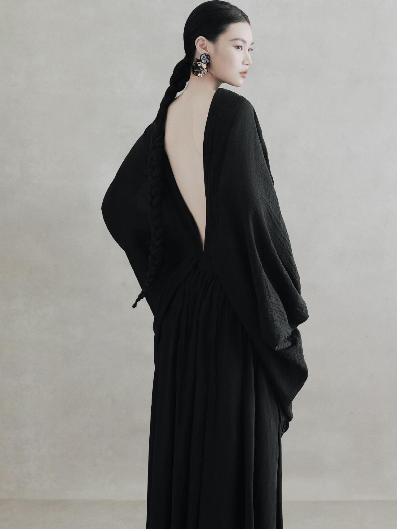 黒のバックレスドレス レディース レトロ民族風 アート写真ス - Photography Zen のレビューと価格