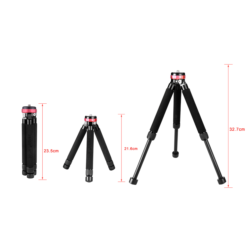 Manbily MT-02/MT-01 アルミカメラ三脚スタ - Camera Tripod Carbon のレビューと価格