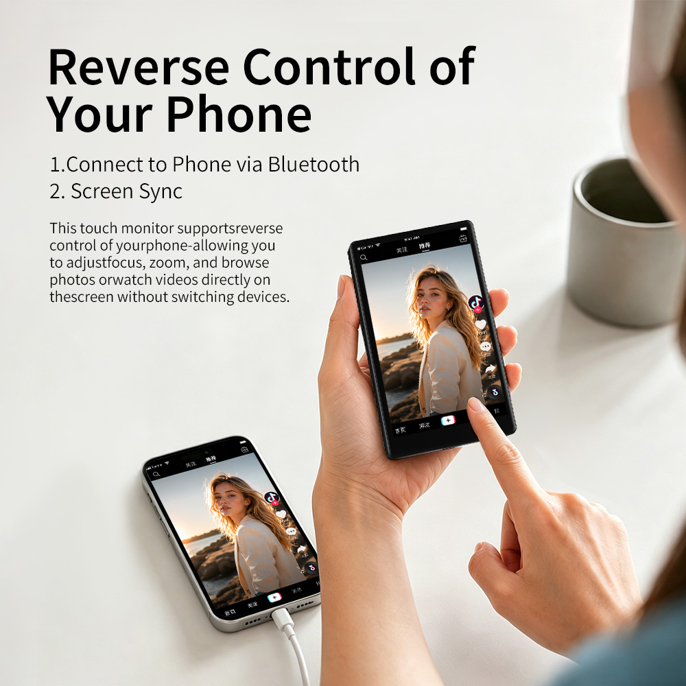 iPhone/Android対応のVlog自撮りモニタースク - Photography Zoom のレビューと価格