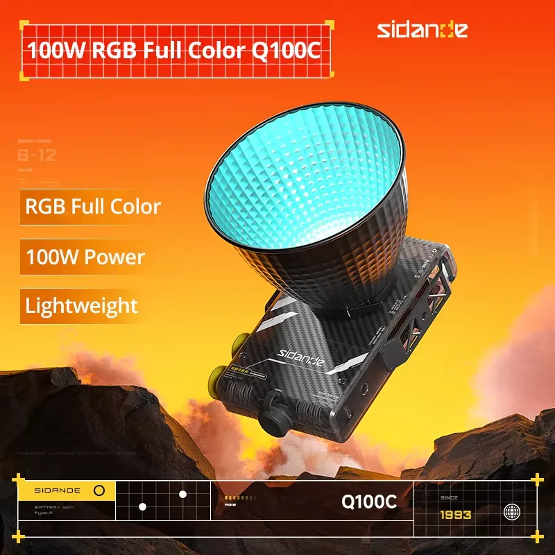 Sidande Q100C Q100Lite 光学100Wハ - Photography Lighting のレビューと価格