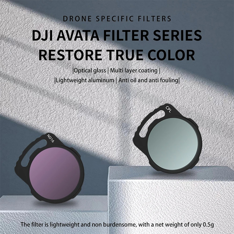 DJI アバタ O3 エアユニットレンズフィルターガラス U - Nd Filter Set のレビューと価格
