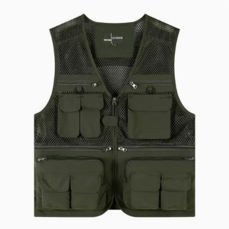 屋外釣り用ベスト速乾性通気性マルチポケットメッシュジャケット - Photography Vest のレビューと価格