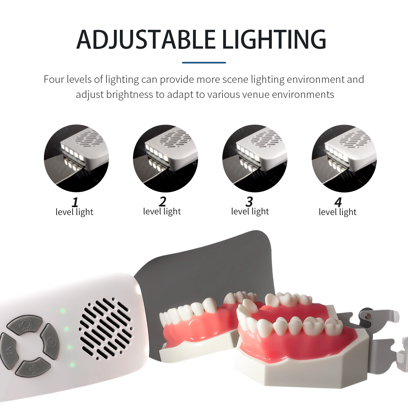 歯科用曇り止めミラーキット LEDライト付きミラー 口腔矯正 - Photography Lighting のレビューと価格