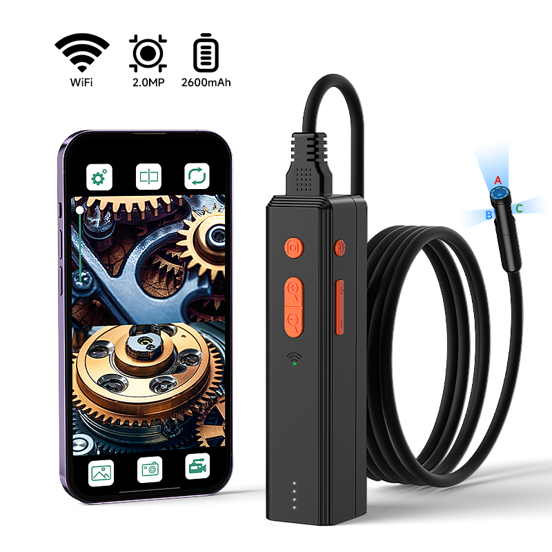 WIFI内視鏡カメラHD1080Pシングルデュアルトリプルオ - Photography Zoom のレビューと価格