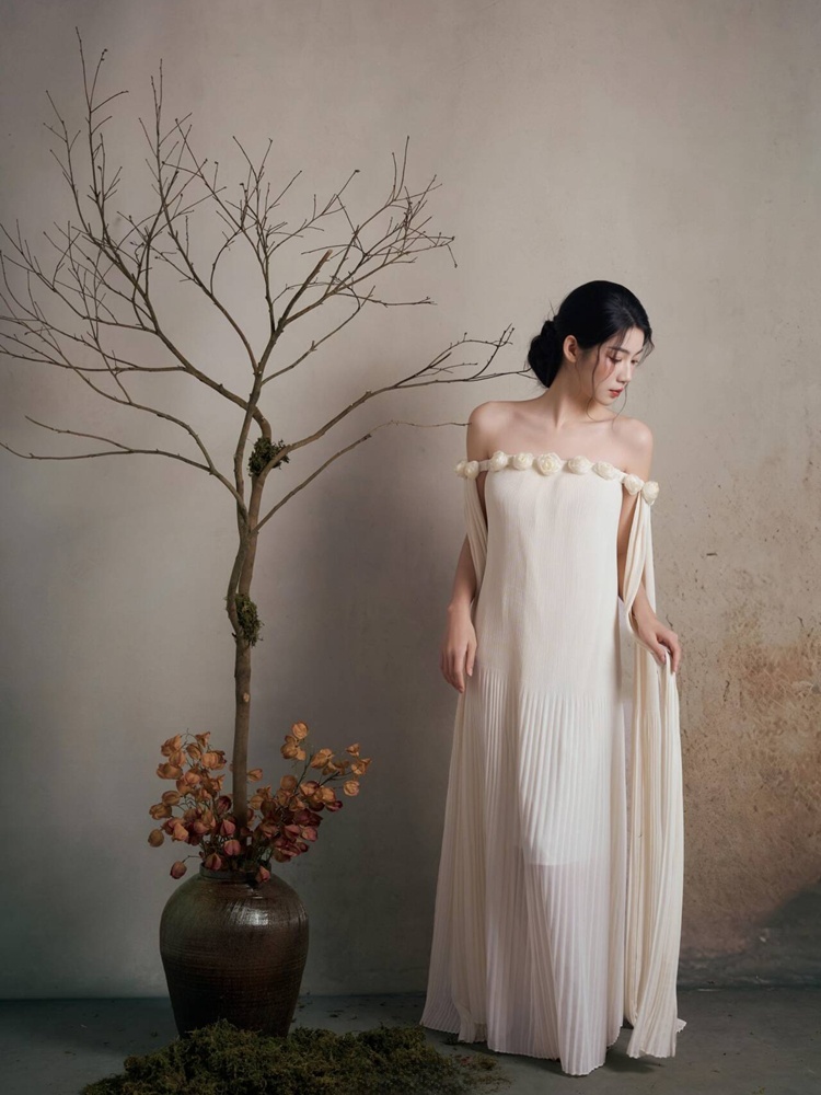 新しいスタジオ中国風ポートレート写真撮影衣装冷たい雰囲気の禅 - Photography Zen のレビューと価格