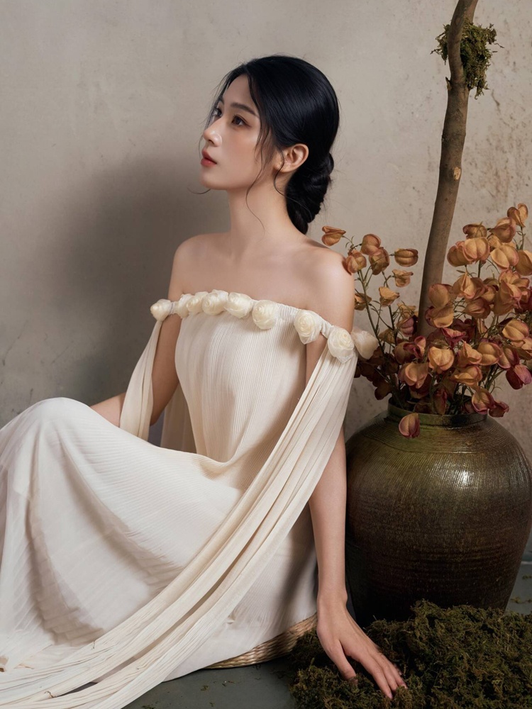 新しいスタジオ中国風ポートレート写真撮影衣装冷たい雰囲気の禅 - Photography Zen のレビューと価格