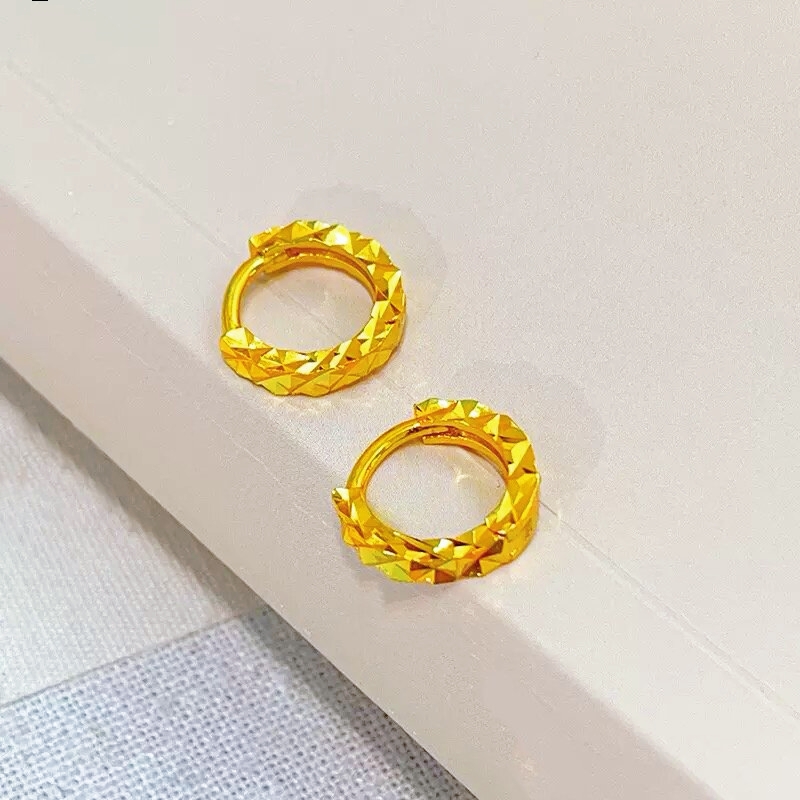 長持ちする輝き シャイニースターバーストフープイヤリング 女 - Photography Yellow のレビューと価格