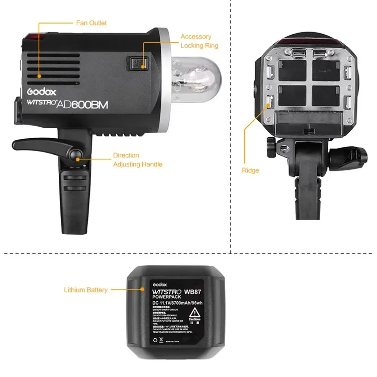 2026年プレミアムAD600BM 600Wスタジオフラッシ - Photography Lighting のレビューと価格