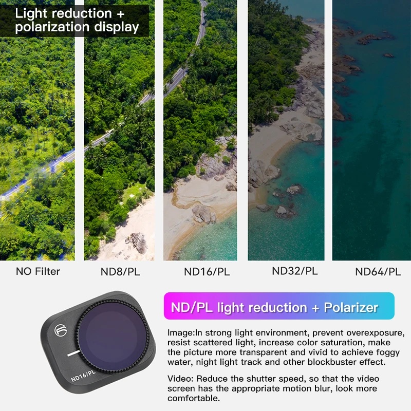 RCSTQ DJI Mini 3 Pro用フィルター ドロー - Nd Filter Set のレビューと価格