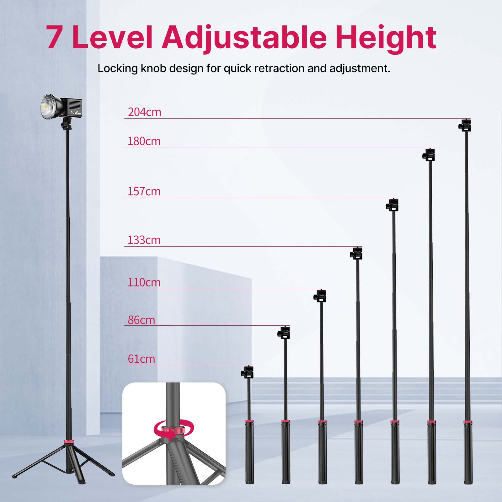 Ulanzi MT-79 2 メートルポータブルユニバーサル - Camera Tripod Carbon のレビューと価格