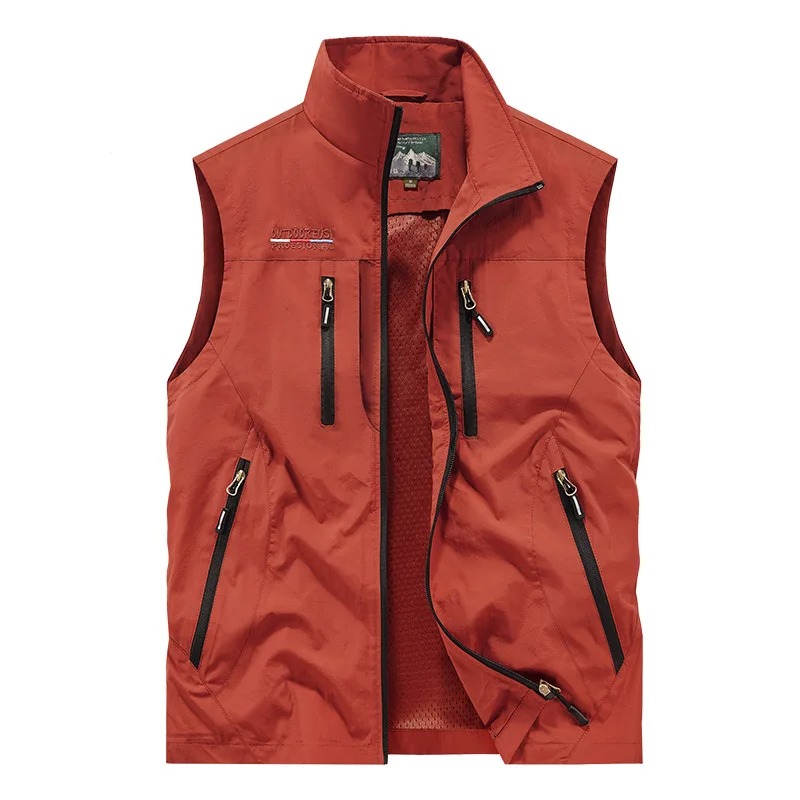 メンズアウトドア写真撮影用ベスト 多ポケット 秋冬用 ルーズ - Photography Vest のレビューと価格
