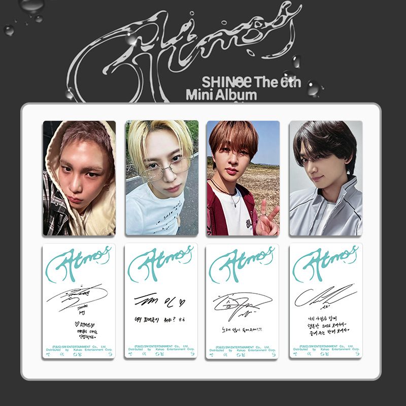 4 ピース/セットアイドル SHINEE 新アルバム Atm - Photography Portfolio のレビューと価格