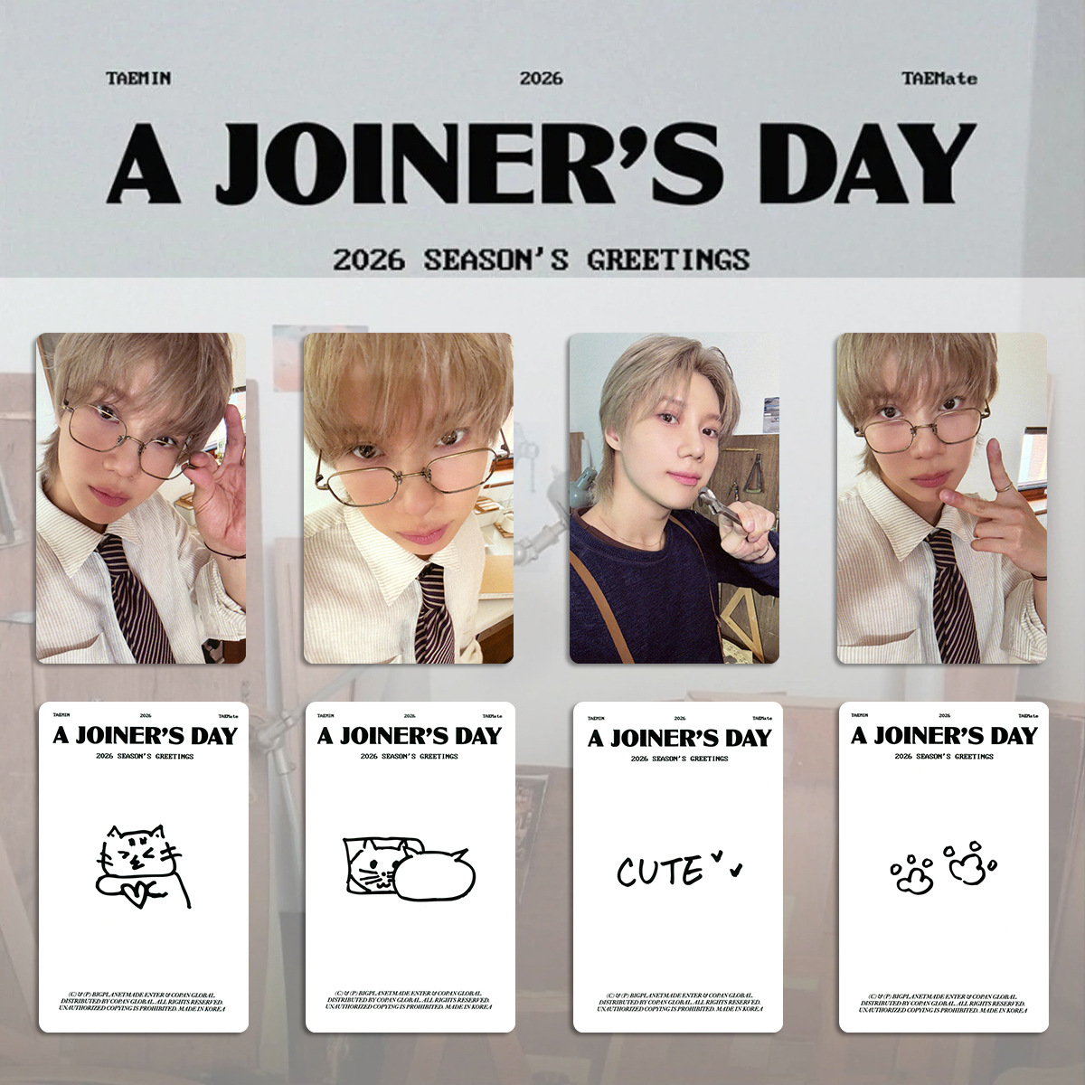 4 ピース/セットアイドル SHINEE 新アルバム Atm - Photography Portfolio のレビューと価格