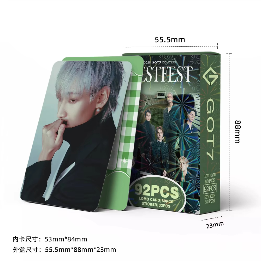 92枚/セット GOT7 アイドル ボーイズ 新アルバム N - Photography Portfolio のレビューと価格
