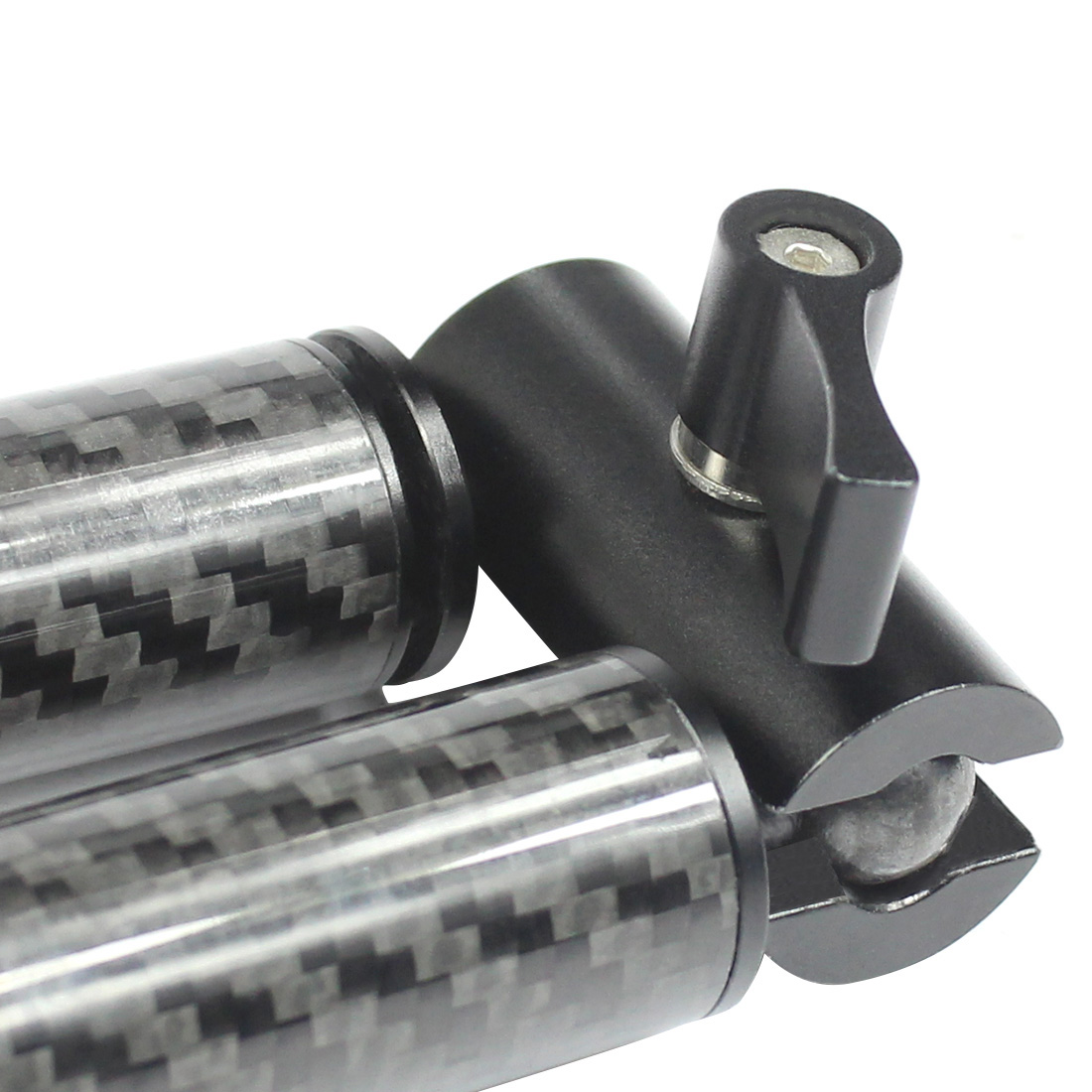 調整可能なハンドル付きカーボンファイバーセルフィーロッド,マ - Camera Tripod Carbon のレビューと価格