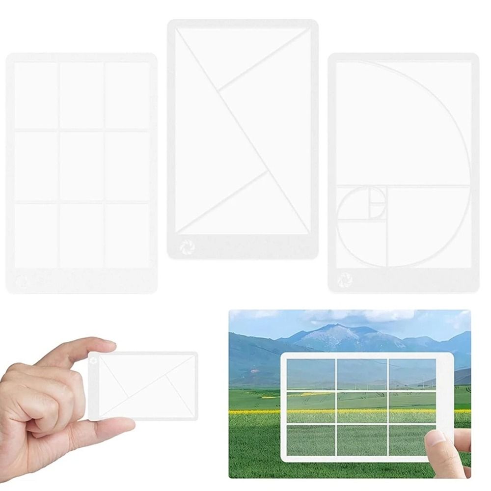 写真用のクリアビューファインダー定規、コンポジションビューフ - Photography Composition のレビューと価格