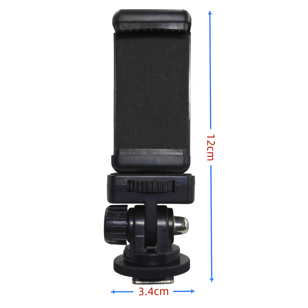 ホットシューフォンマウントアダプター DSLRカメラ用モバイ - Camera Tripod Carbon のレビューと価格