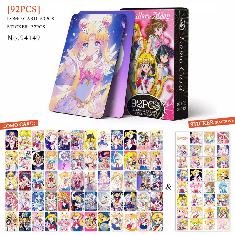 92 個セーラームーン新しいロモカードフォトカード両面月野う - Photography Portfolio のレビューと価格