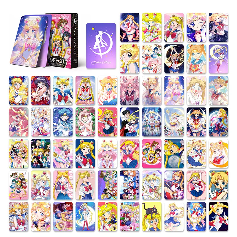 92 個セーラームーン新しいロモカードフォトカード両面月野う - Photography Portfolio のレビューと価格