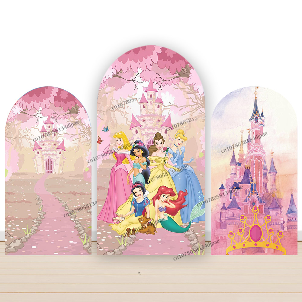 プリンセス城 誕生日背景 アーチカバー デコレーション 女の - Photography Composition のレビューと価格