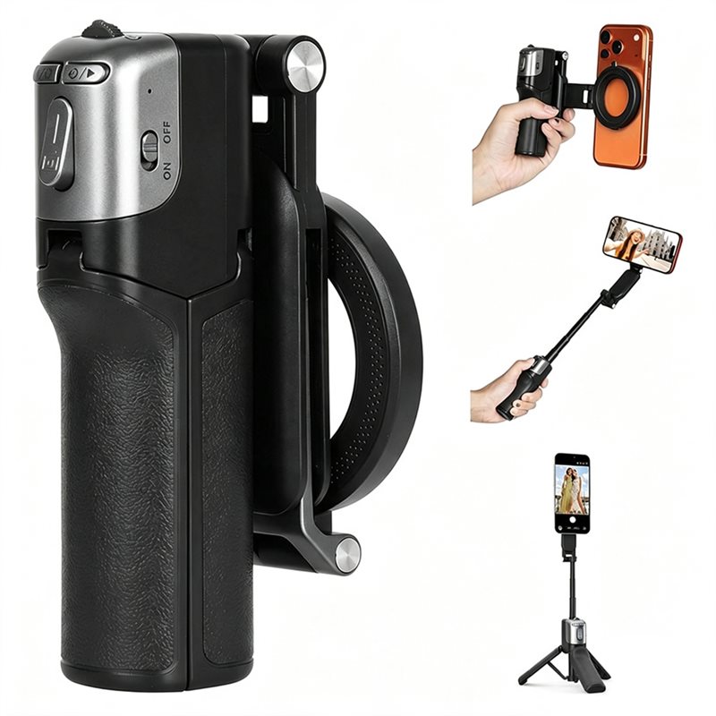 B04C-ワイヤレスリモコン＆人間工学に基づいたグリップ付き - Camera Tripod Carbon のレビューと価格
