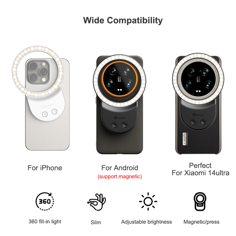 Fotorgear 磁気補助光 iPhone 12 13 1 - Photography Xiaomi 14 Ultra のレビューと価格